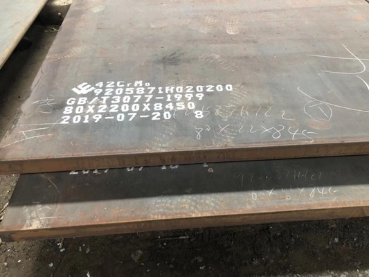 20mm ASTM A516 Gr70 แผ่นเหล็กโลหะผสมต่ำ 42crmo 1000-2200mm
