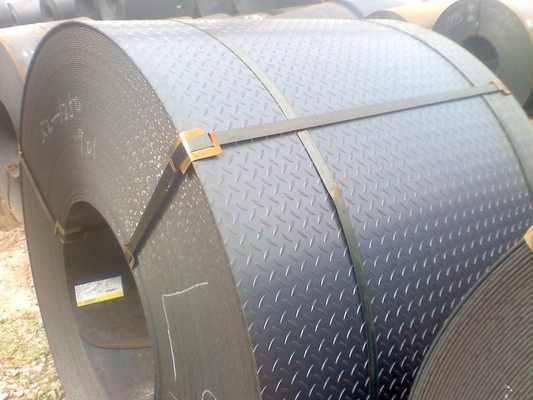 600mm-1500mm เหล็กแผ่นรีดร้อนชนิดม้วน JIS SS400