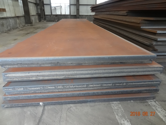 แผ่นเพลทเหล็กทนความร้อนสูง Corten Carbon 500mm