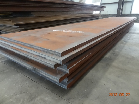 แผ่นเพลทเหล็กทนความร้อนสูง Corten Carbon 500mm