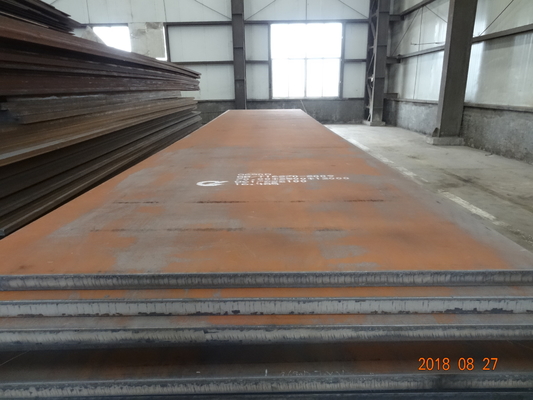 แผ่นเพลทเหล็กทนความร้อนสูง Corten Carbon 500mm