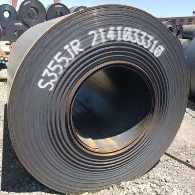 2mm-6mm 600-1500mm SS400 HRC เหล็กแผ่นรีดร้อนชนิดม้วน