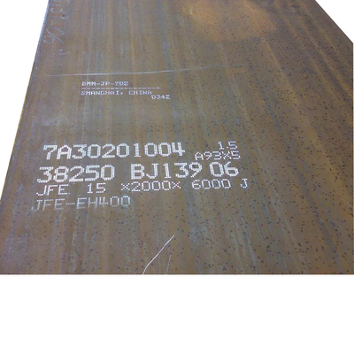 Nm400 แผ่นเหล็กทนการสึกหรอ 16 มม. Nm360 nm450 nm500 ASTM AISI