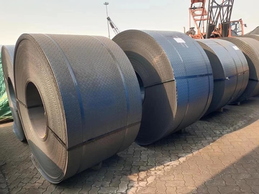 เหล็กม้วนรีดร้อน A36 รอยเชื่อม 3'- 4'Width