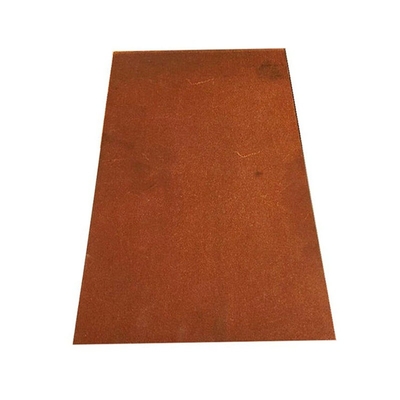 เหล็กเพลทรีดร้อนชนิดทนสภาพอากาศ Corten A Q355NH 150mm