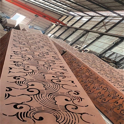 แผ่นเหล็กอ่อนรีดร้อน Corten 3000 มม. ทนต่อสภาพอากาศ